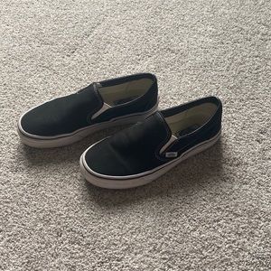 Black Slip On Vans